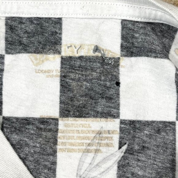 Looney Tunes Daffy Duck and Bugs Bunny Crop Top Shirt Size Medium - Picture 3 of 4